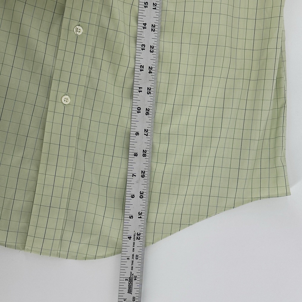 Brooks Brothers Men's Shirt Slim Fit Long Sleeve Cotton Size 16.5 6/7 Preppy - Picture 8 of 8